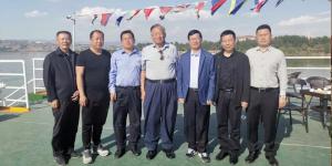 中國黃河文化經(jīng)濟(jì)發(fā)展研究會(huì)何光暐會(huì)長一行赴我市考察交流，與文旅集團(tuán)達(dá)成戰(zhàn)略合作
